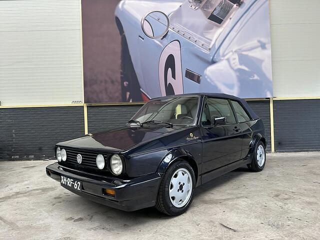 Blauw Gebruikt 1991 VW Golf III Edition Cabriolet | € 10.999 - Afbeelding 1/4