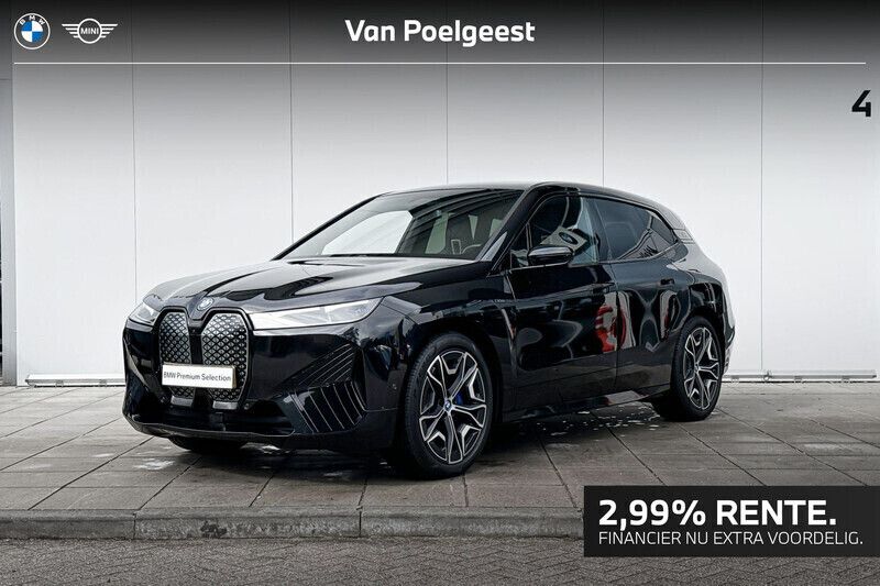 Zwart, metallic lak Gebruikt 2022 BMW iX Executive SUV | € 44.900 (Eerlijke prijs) - Afbeelding 1/4