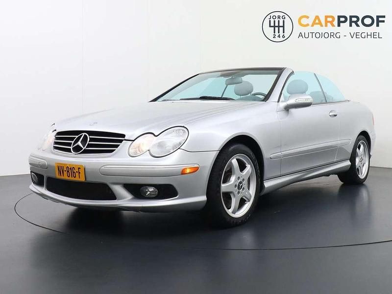 Grijs Gebruikt 2003 Mercedes CLK500 Avantgarde Cabriolet | € 12.995 - Afbeelding 1/4