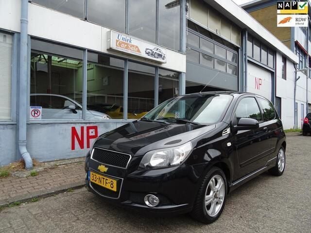 Zwart Gebruikt 2010 Chevrolet Aveo LS Hatchback | € 3.250 (Eerlijke prijs) - Afbeelding 1/4