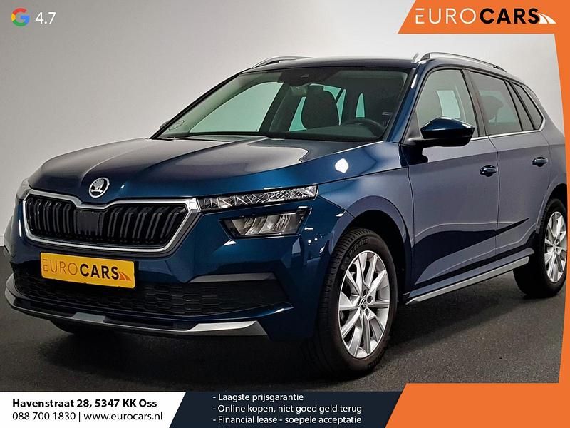 Blauw Gebruikt 2021 Skoda Kamiq Style SUV | € 18.290 (Goede deal) - Afbeelding 1/4
