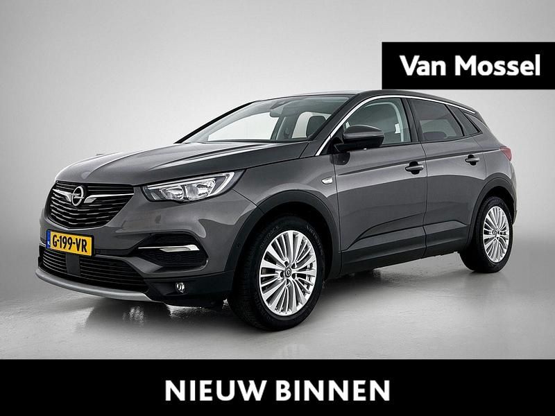 Grijs Gebruikt 2019 Opel Grandland X Innovation SUV | € 19.400 (Goede deal) - Afbeelding 1/4