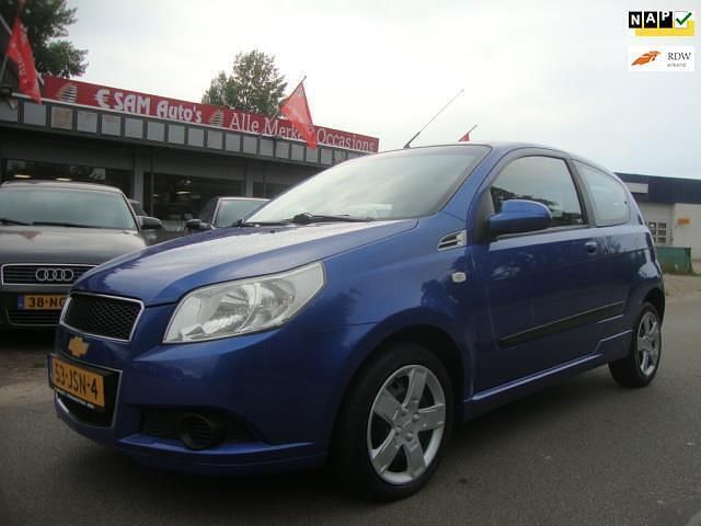 Blauw Gebruikt 2009 Chevrolet Aveo LS Hatchback | € 3.495 (Eerlijke prijs) - Afbeelding 1/4