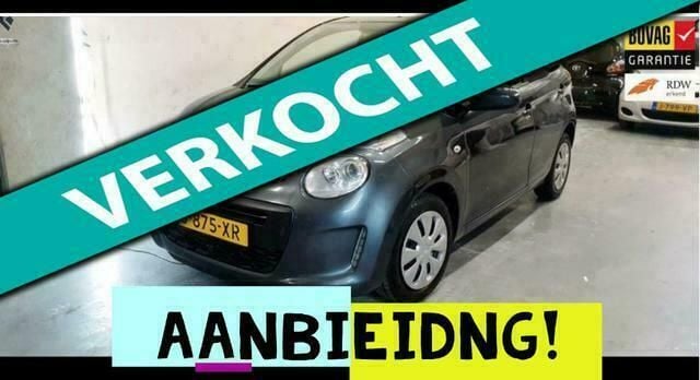 Grijs Occasion 2018 Citroën C1 Hatchback | € 6.999 (Super prijs) - Afbeelding 1/4