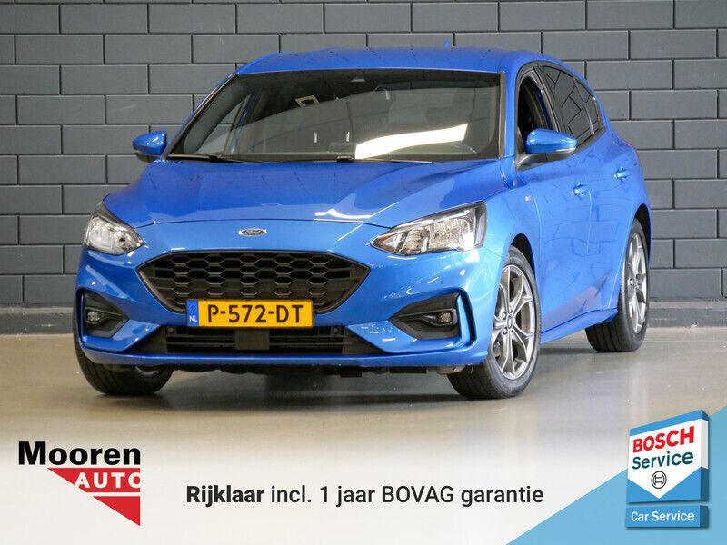 Blauw, metallic lak Gebruikt 2019 Ford Focus Business Edition Hatchback | € 17.500 (Eerlijke prijs) - Afbeelding 1/4