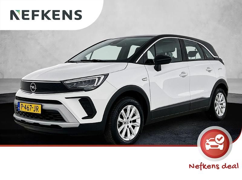 Wit Gebruikt 2022 Opel Crossland Elegance SUV | € 19.425 (Eerlijke prijs) - Afbeelding 1/3