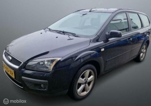 Zwart Gebruikt 2008 Ford Focus Stationwagen | € 1.399 (Eerlijke prijs) - Afbeelding 1/4