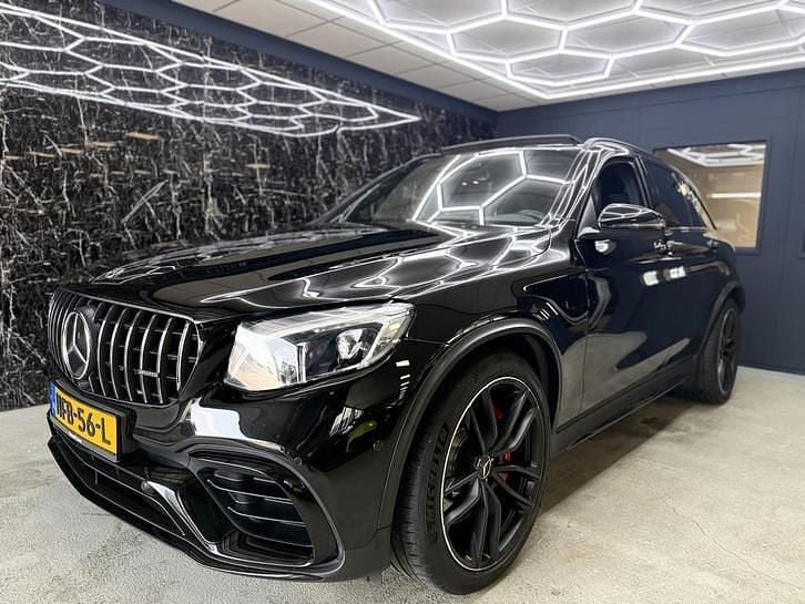 Occasion Mercedes GLC63 AMG AMG 510 PK (375 kW) 2018 Zwart Coupé