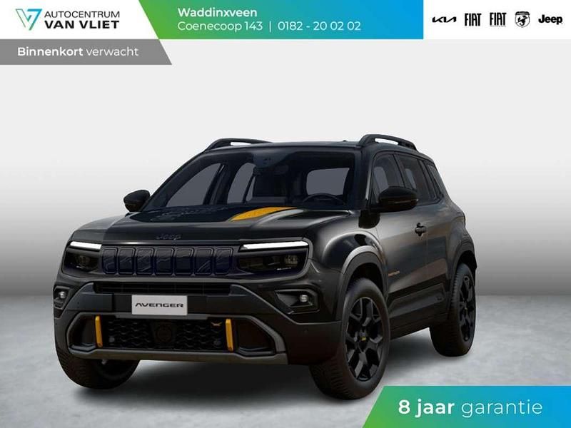 Zwart Nieuw 2025 Jeep Avenger North SUV | € 45.535 (Eerlijke prijs) - Afbeelding 1/4
