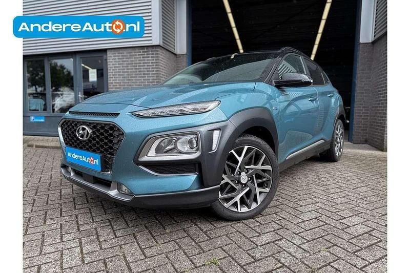 Blauw, metallic lak Gebruikt 2020 Hyundai Kona Premium SUV | € 22.495 (Eerlijke prijs) - Afbeelding 1/4