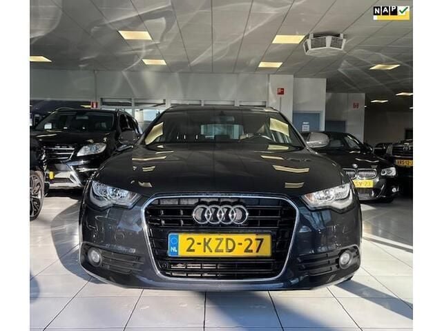 Grijs, metallic lak Gebruikt 2013 Audi A6 Business Stationwagen | € 12.950 (Eerlijke prijs) - Afbeelding 1/4