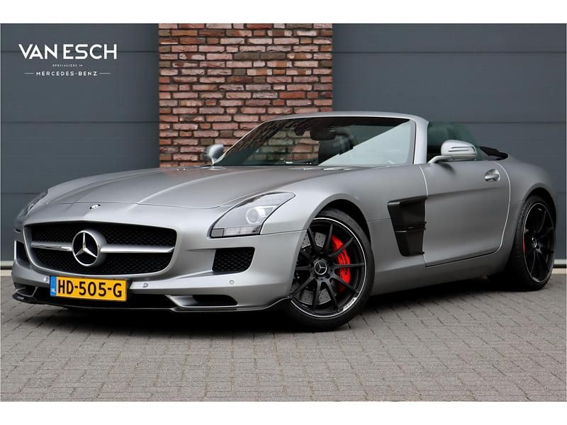 Grijs Gebruikt 2015 Mercedes SLS AMG AMG Cabriolet | € 245.000 - Afbeelding 1/4