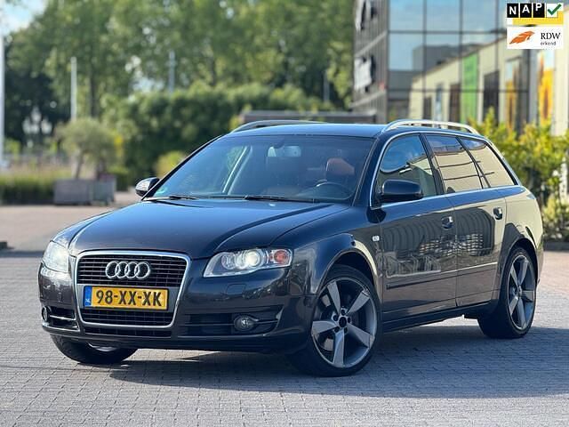 Grijs Gebruikt 2007 Audi A4 S-Line Stationwagen | € 5.750 (Duur) - Afbeelding 1/4