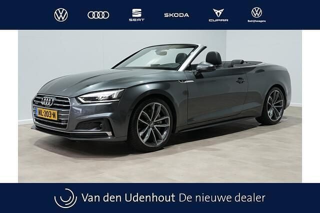Grijs (metallic) Occasion 2017 Audi A5 Cabriolet S-Line Cabriolet | € 33.640 (Eerlijke prijs) - Afbeelding 1/4