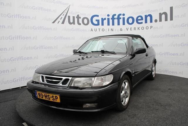Zwart Occasion 2001 Saab 9-3 Cabriolet Cabriolet | € 1.490 - Afbeelding 1/4