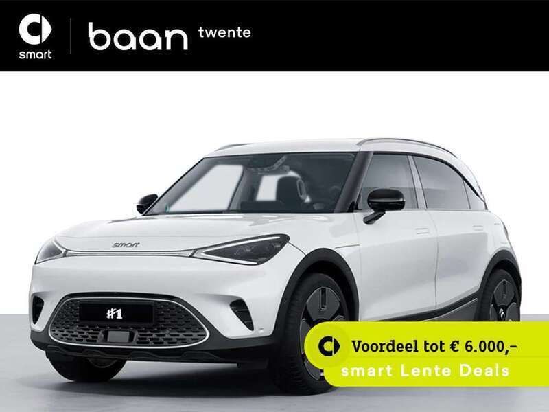 Wit Nieuw 2025 Smart #1 Edition #1 SUV | € 39.562 (Goede deal) - Afbeelding 1/4