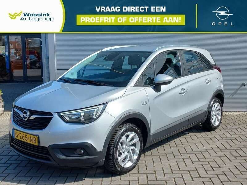 Grijs Gebruikt 2019 Opel Crossland X Edition SUV | € 13.290 (Eerlijke prijs) - Afbeelding 1/4