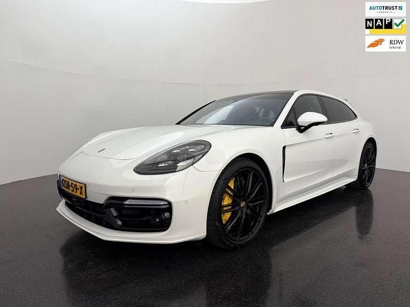 Wit Gebruikt 2018 Porsche Panamera Turbo Sport Turismo Sedan | € 84.995 (Duur) - Afbeelding 1/4