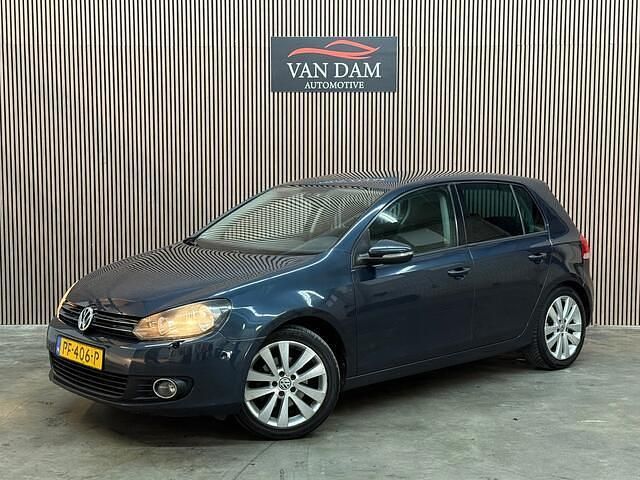 Blauw Gebruikt 2010 VW Golf VI Highline Hatchback | € 3.900 (Goede deal) - Afbeelding 1/4