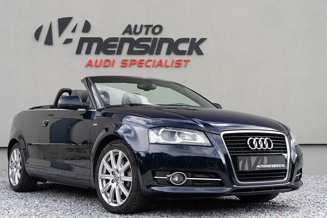 Blauw Gebruikt 2012 Audi A3 Cabriolet S-Line Cabriolet | € 11.950 (Eerlijke prijs) - Afbeelding 1/4