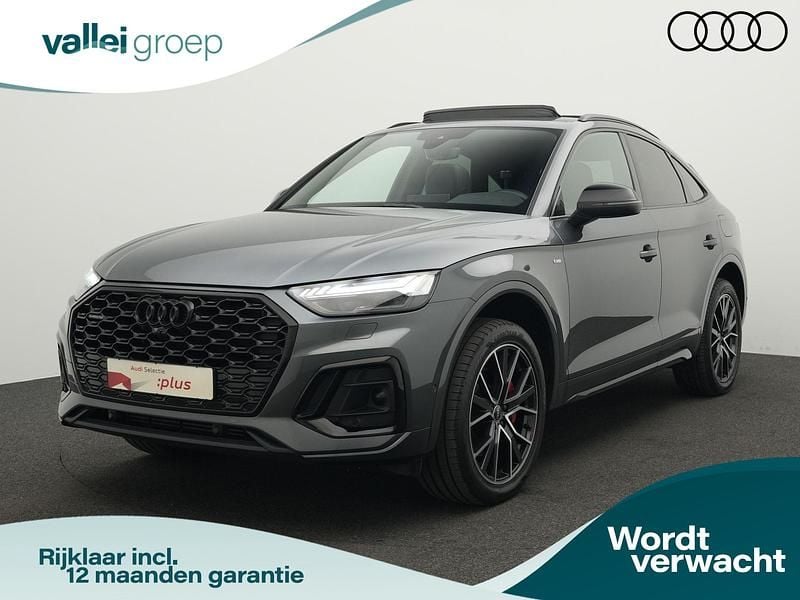 Grijs Gebruikt 2021 Audi Q5 Sportback S-Line SUV | € 52.850 (Eerlijke prijs) - Afbeelding 1/4