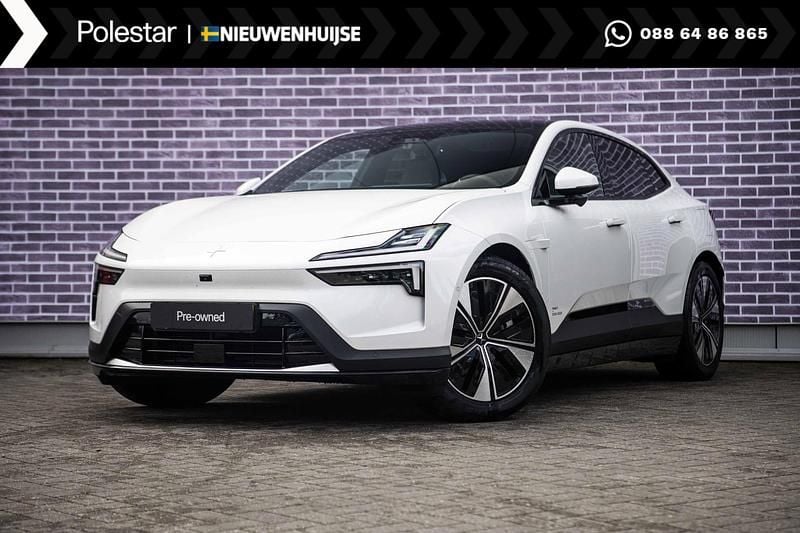Wit Gebruikt 2025 Polestar 4 Long Range Single Motor SUV | € 55.899 (Goede deal) - Afbeelding 1/4