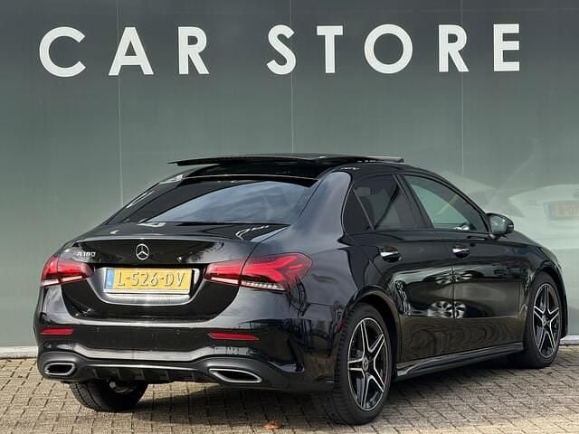 Occasion Mercedes A180 AMG 136 PK (100 kW) 2021 Zwart Sedan