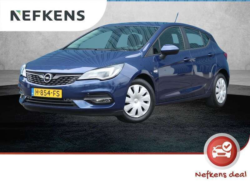 Blauw Gebruikt 2020 Opel Astra Edition Stationwagen | € 11.300 (Goede deal) - Afbeelding 1/3