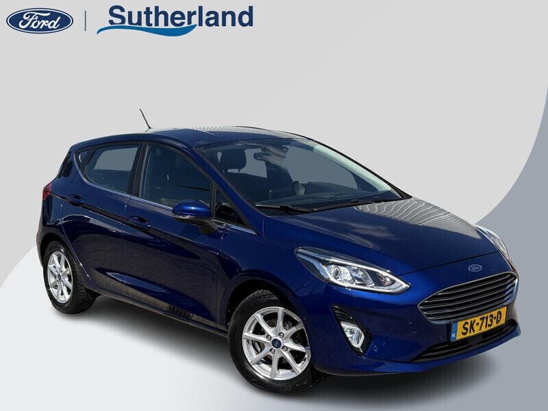Blauw Gebruikt 2018 Ford Fiesta Titanium Hatchback | € 8.450 (Goede deal) - Afbeelding 1/4