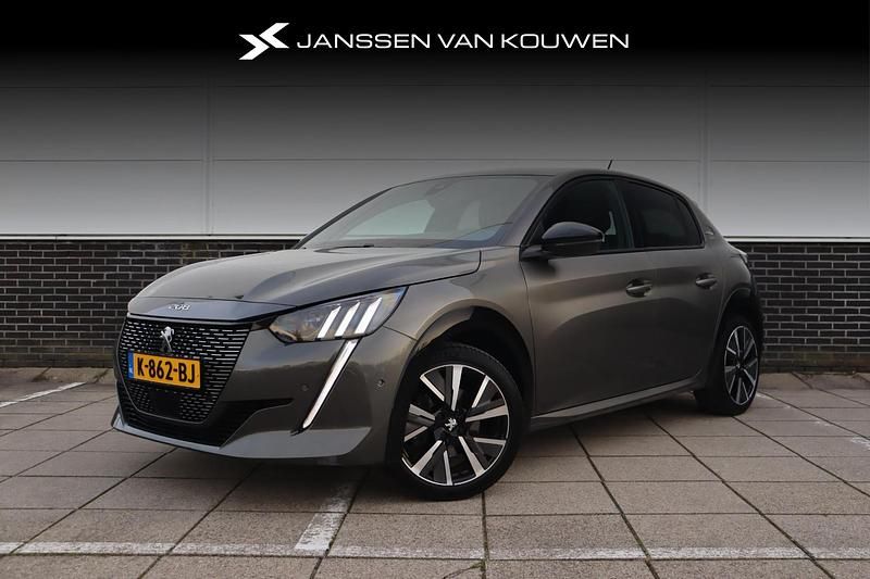 Grijs Gebruikt 2020 Peugeot 208 GT-line Hatchback | € 15.885 (Eerlijke prijs) - Afbeelding 1/4