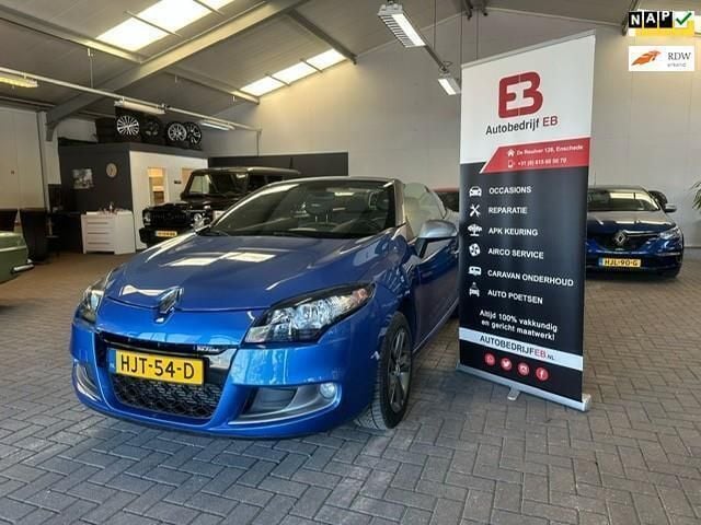 Occasion Renault Mégane Cabriolet Dynamique 131 PK (96 kW) 2011 Blauw Cabriolet