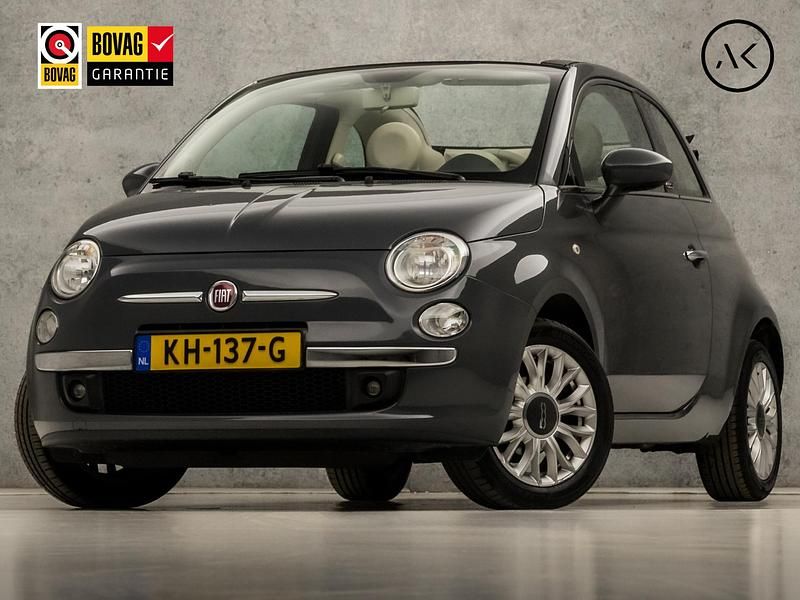 Grijs Occasion 2016 Fiat 500C Sport Cabriolet | € 8.945 (Eerlijke prijs) - Afbeelding 1/4