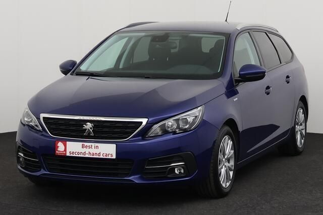 Blauw Gebruikt 2020 Peugeot 308 Style Stationwagen | € 8.995 (Super prijs) - Afbeelding 1/4