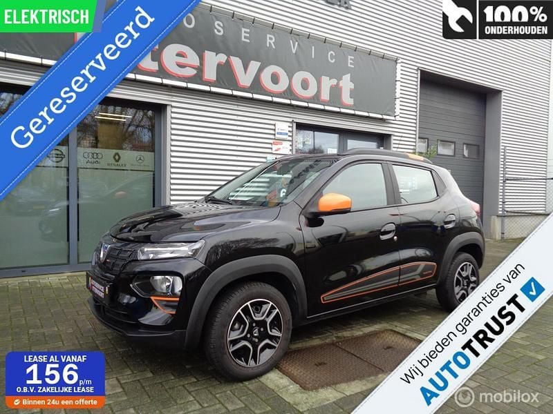 Zwart Gebruikt 2022 Dacia Spring Comfort Plus Hatchback | € 9.450 (Eerlijke prijs) - Afbeelding 1/4