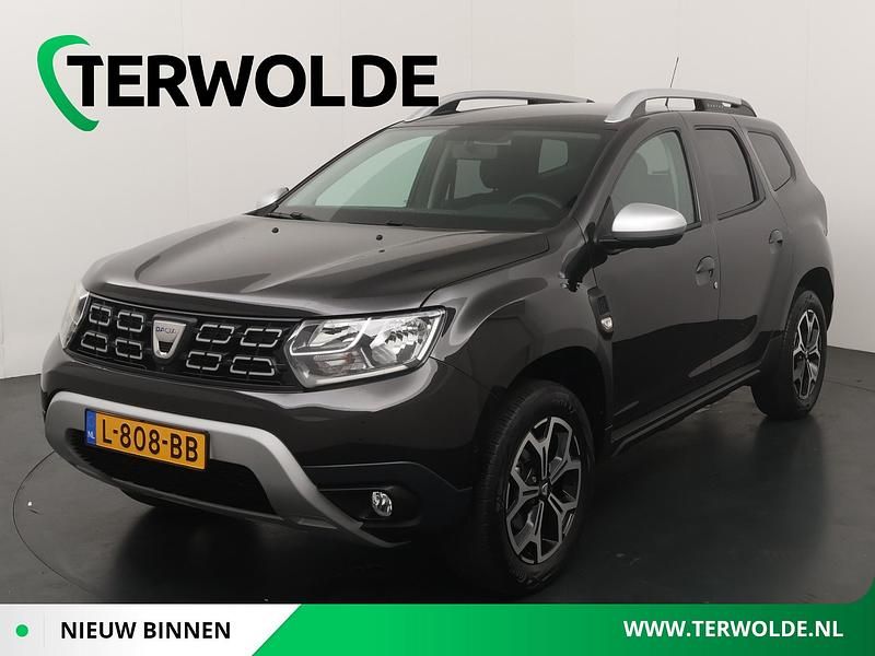 Zwart Gebruikt 2021 Dacia Duster Prestige SUV | € 16.945 (Eerlijke prijs) - Afbeelding 1/4
