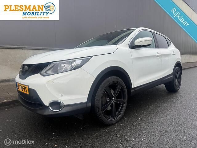 Wit Gebruikt 2014 Nissan Qashqai Acenta SUV | € 8.900 (Goede deal) - Afbeelding 1/4