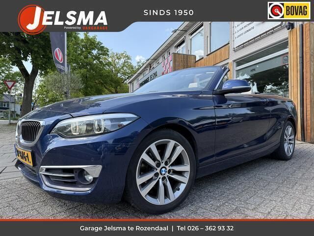 Blauw Gebruikt 2019 BMW 218 Executive Cabriolet | € 23.900 (Goede deal) - Afbeelding 1/4