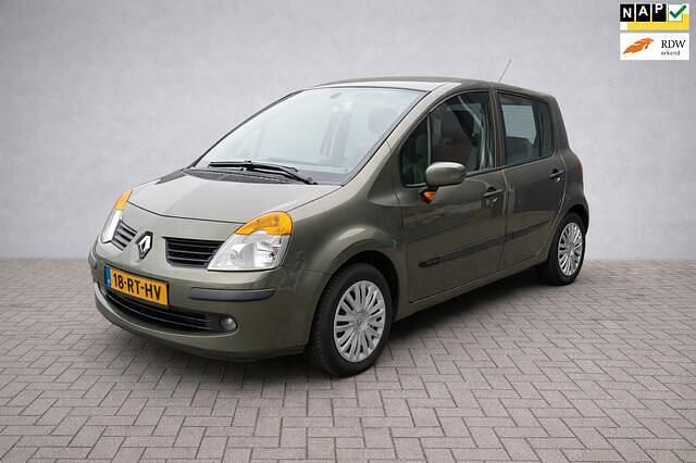 Occasion Renault Modus 112 PK (82 kW) 2005 Groen MPV