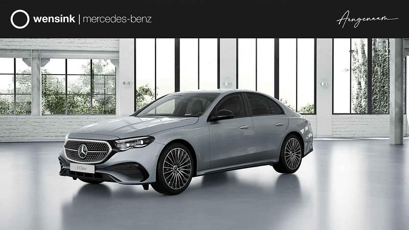 Zilver Nieuw 2025 Mercedes E300 Sport Edition Sedan | € 77.751 (Super prijs) - Afbeelding 1/4