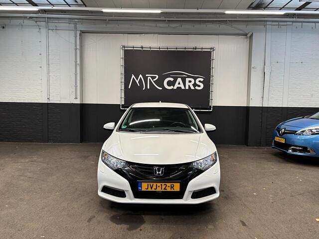 Wit Occasion 2014 Honda Civic Comfort Hatchback | € 8.450 (Eerlijke prijs) - Afbeelding 1/4