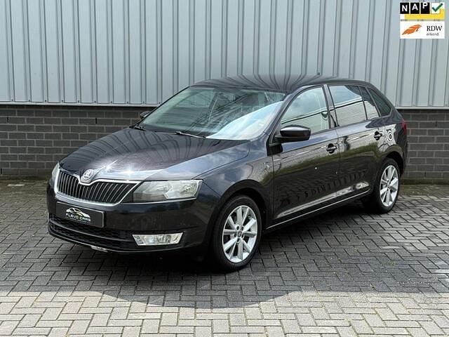 Zwart Gebruikt 2014 Skoda Rapid Business Line Hatchback | € 8.499 (Eerlijke prijs) - Afbeelding 1/4
