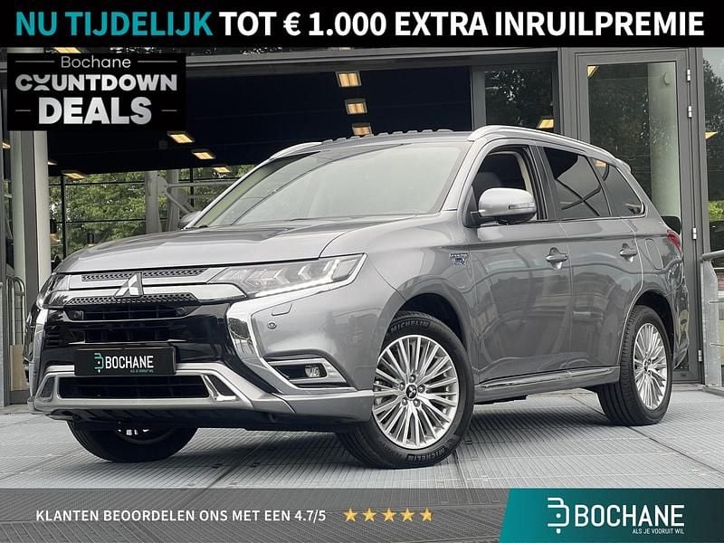 Grijs Gebruikt 2021 Mitsubishi Outlander Intense+ SUV | € 19.450 (Super prijs) - Afbeelding 1/4