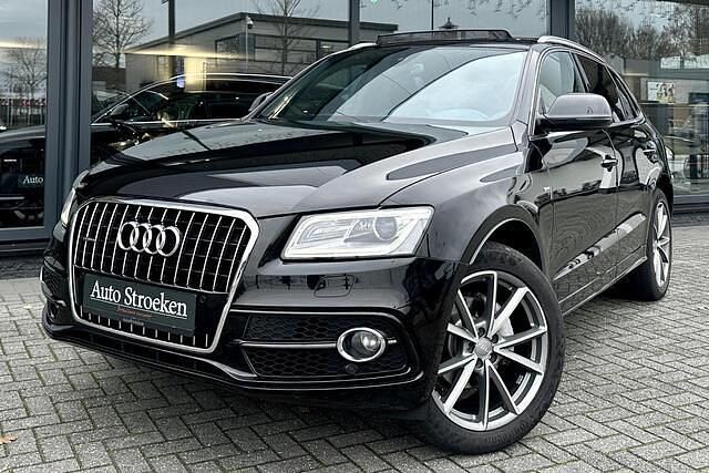 Zwart Occasion 2015 Audi Q5 S-Line SUV | € 22.949 (Iets duurder) - Afbeelding 1/4
