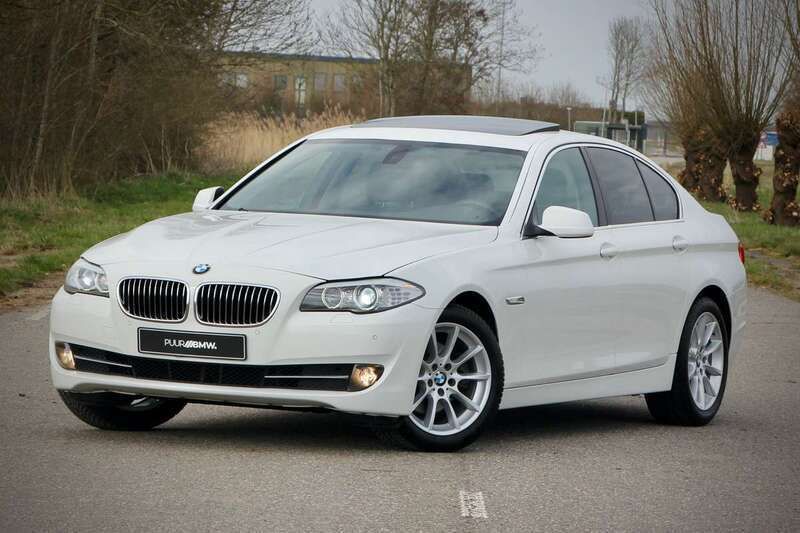 Wit Gebruikt 2010 BMW 523 Sedan | € 18.950 - Afbeelding 1/4