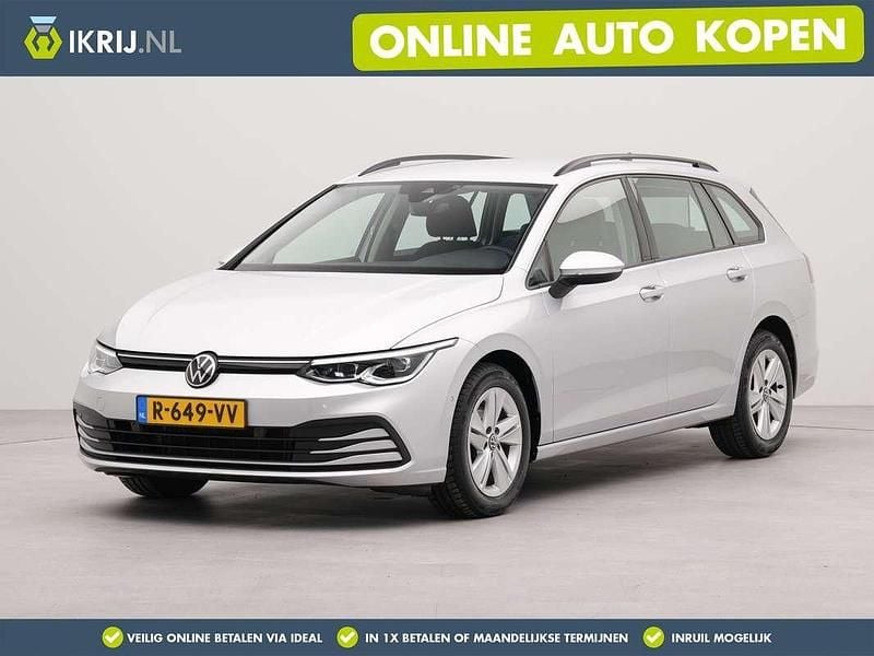 Grijs Gebruikt 2021 VW Golf VIII Highline Stationwagen | € 16.450 (Super prijs) - Afbeelding 1/3