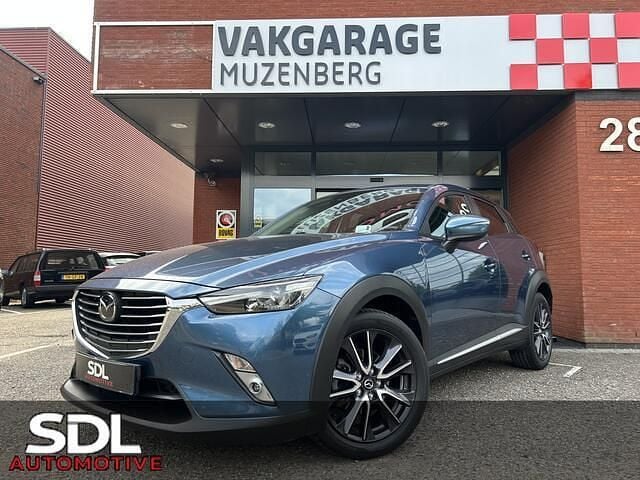 Blauw Gebruikt 2018 Mazda CX-3 SUV | € 17.945 (Eerlijke prijs) - Afbeelding 1/4