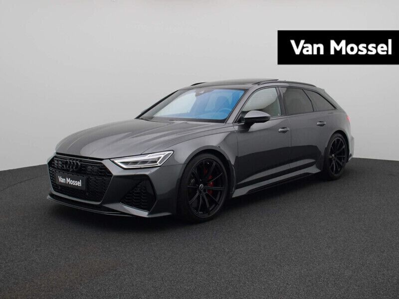 Grijs Gebruikt 2022 Audi RS6 Design Stationwagen | € 129.900 (Super prijs) - Afbeelding 1/4