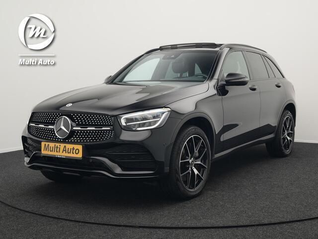 Zwart, metallic lak Gebruikt 2021 Mercedes GLC300 AMG SUV | € 44.730 (Goede deal) - Afbeelding 1/4