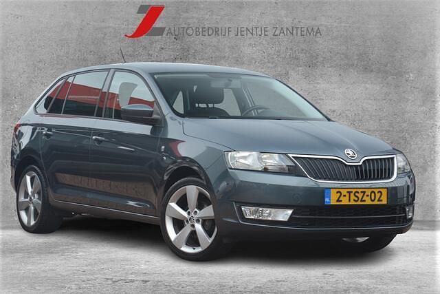 Grijs Gebruikt 2014 Skoda Rapid Business Line Hatchback | € 7.999 (Eerlijke prijs) - Afbeelding 1/4