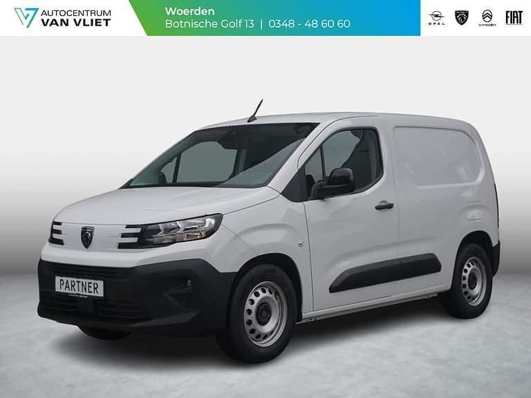 Icy white (licht wit) Nieuw 2025 Peugeot E-Partner S MPV | € 23.995 - Afbeelding 1/4
